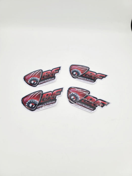 BF GEARS USA STICKERS